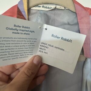 Roller Rabbit Multi-Color Kimono